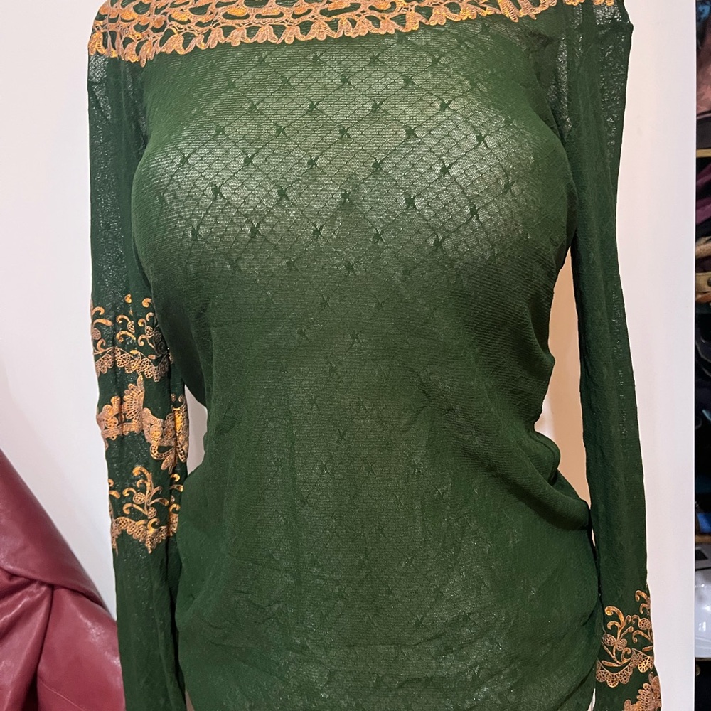 Jean Paul Gaultier Unique mesh top